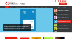 Desktop Screenshot of cristianismeijusticia.net